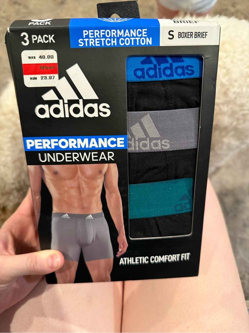 Adidas performance underwear athletic fit